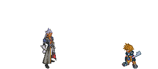 Sora,Riku(Ansem),Axel,Roxas,King Mickey